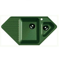 Granfest Мойка кухонная Corner GF-C950E Зеленый угловая